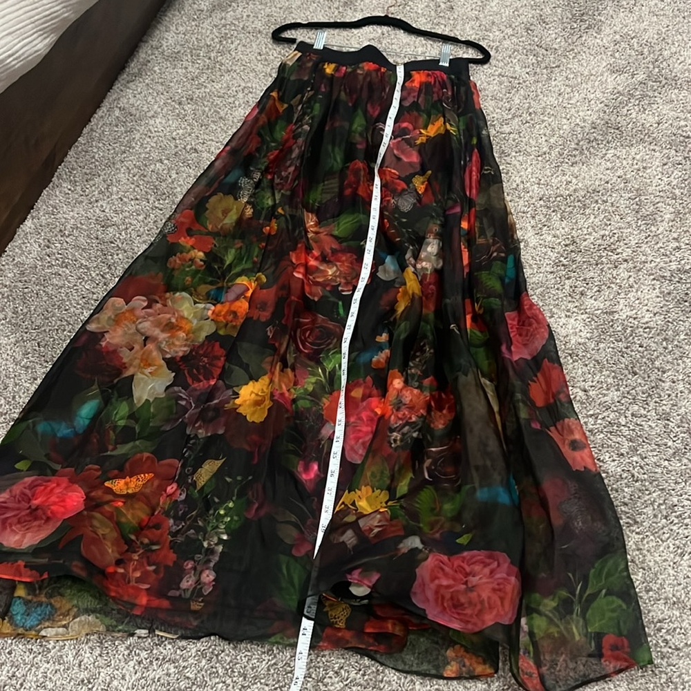 SOLD EUC Alice + Olivia Yvonne Ball Gown Maxi Skirt Sz 4 - Picture 8 of 8